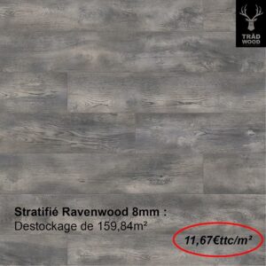 Variostep Classic Ravenwood Dim: 1 285 x 192 x 8 mm