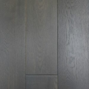 Parquet Naofloor chêne massif huilé Gris Anthracite dans un loft
