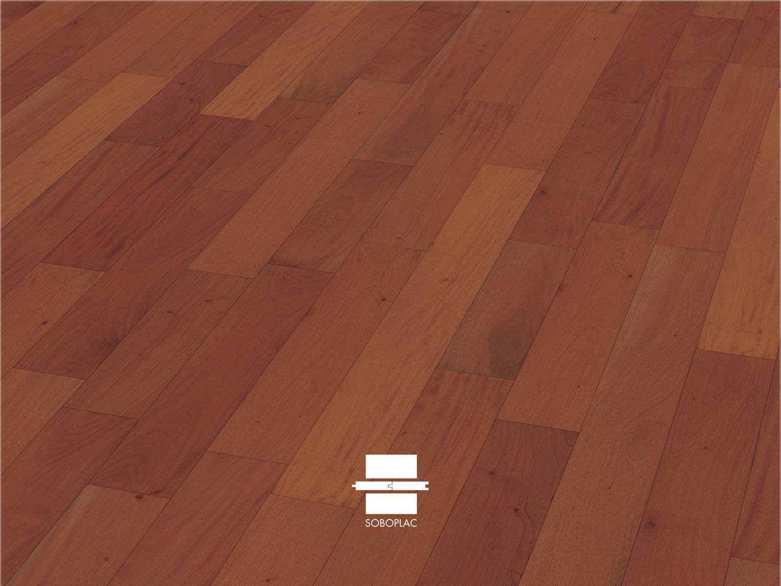 Soboplac Acajou massif huilé UV 15x120 – vue 2