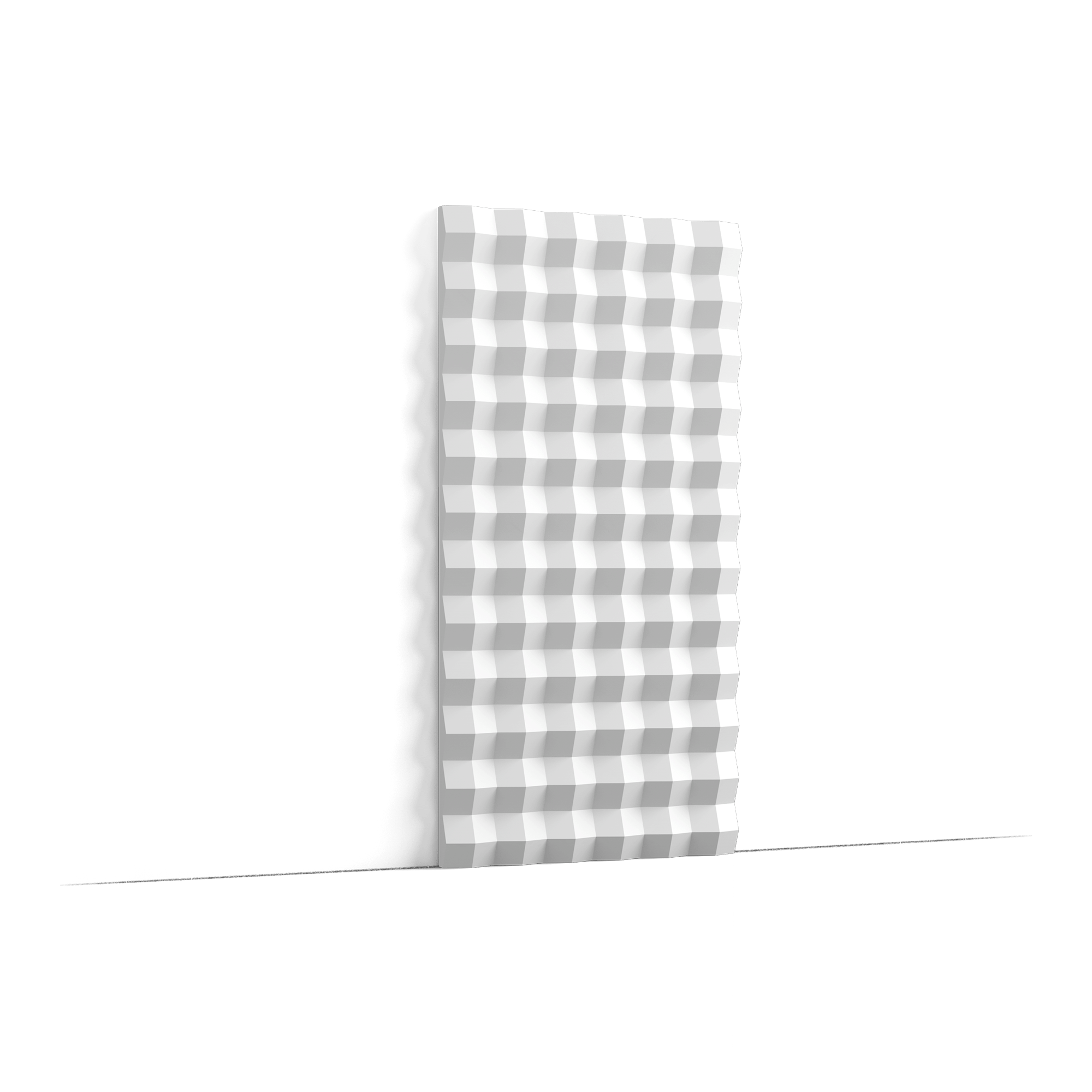 Panneau mural 3D Orac W115 Slope