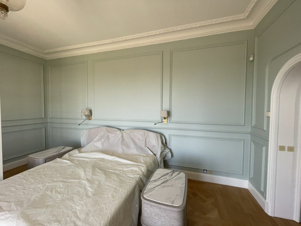 Moulures et corniches Orac Decor dans un hôtel particulier à Saint-Paul-de-Vence