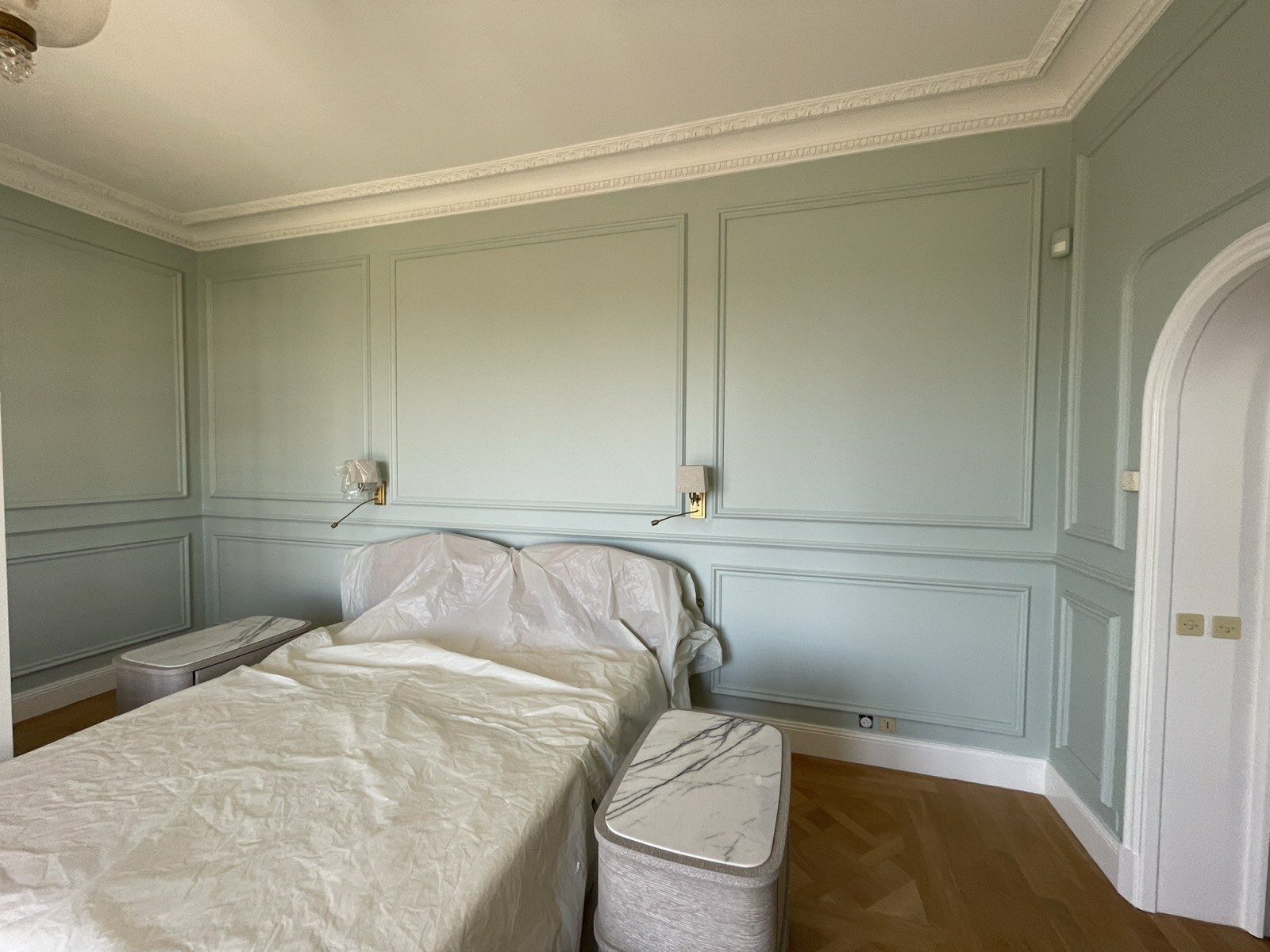 Moulures et corniches Orac Decor dans un hôtel particulier à Saint-Paul-de-Vence