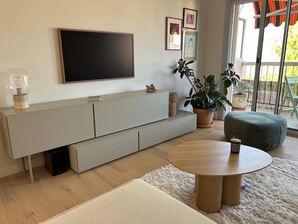 Parquet Kährs Commodity blanchi huilé posé à Antibes
