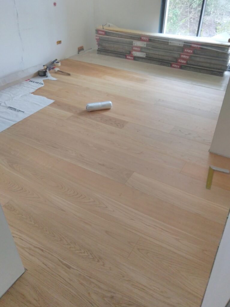 Parquet Kährs Dublin posé dans une villa à Rochefort-les-Pins