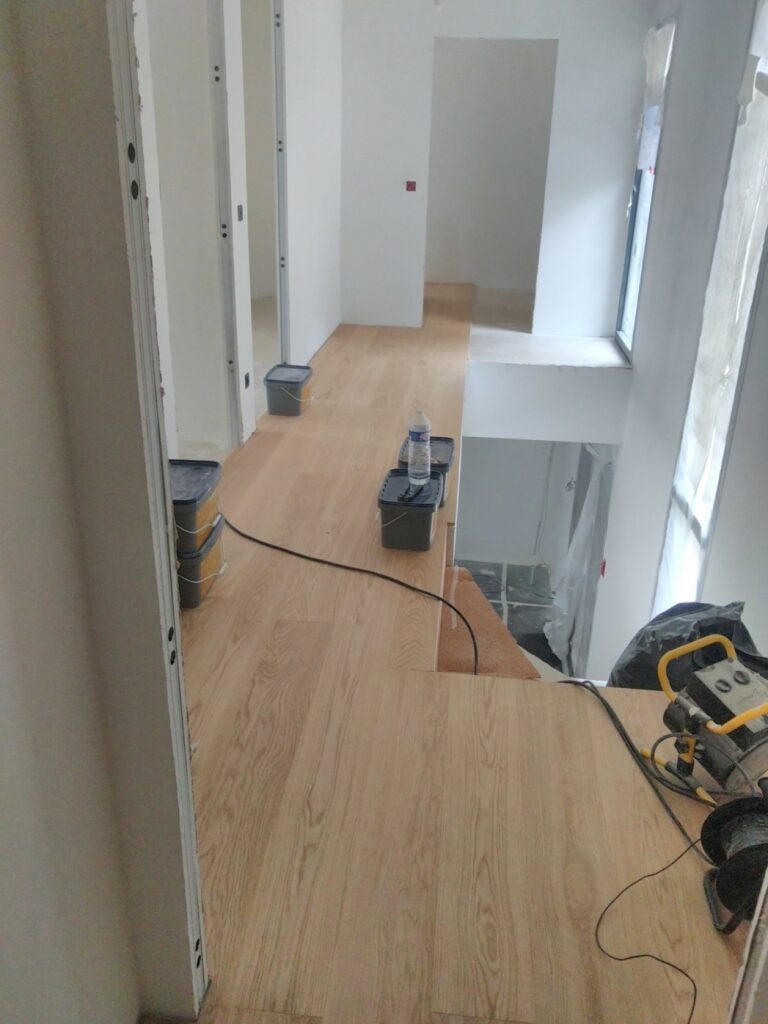 Parquet Kährs Dublin posé dans une villa à Rochefort-les-Pins