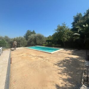 Terrasse en bois exotique cumaru posée à Cagnes-sur-Mer